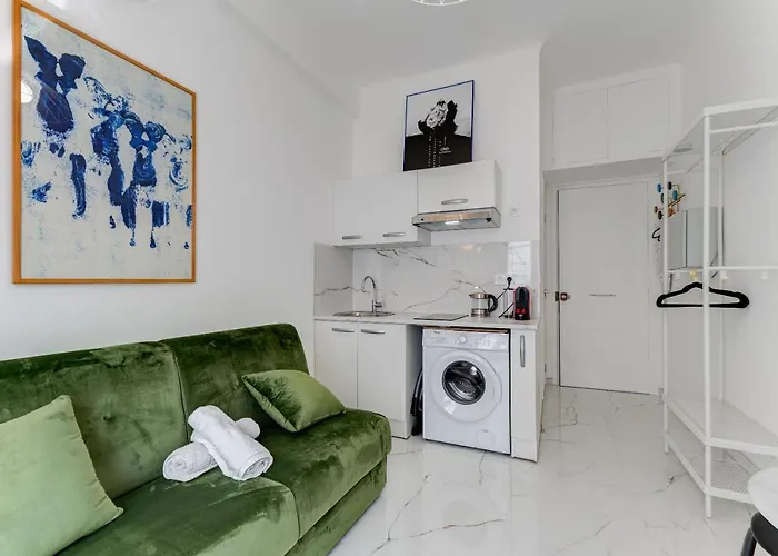 Hérold - Wifi, Ac, Balcony, 2 Pers Nizza