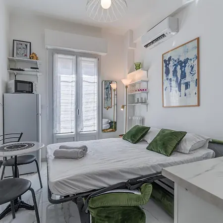 Herold - Wifi, Ac, Balcony, 2 Pers Apartment Nice