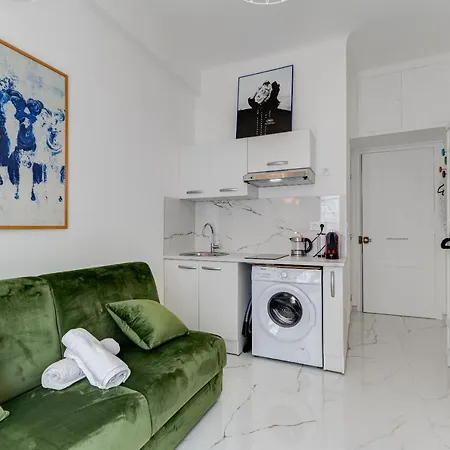 Hérold - Wifi, Ac, Balcony, 2 Pers Nizza